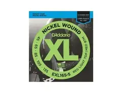 D'Addario EXL165-5 Nickelwound 45-135