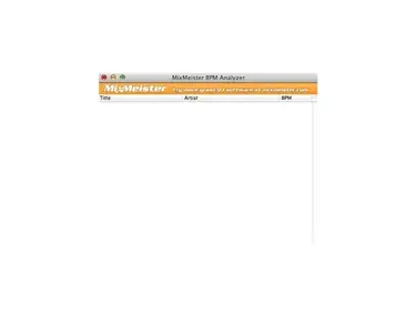 MixMeister BPM Analyzer