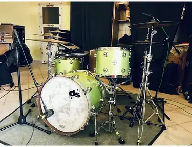 ds Rebel Custom Shop Caipirinha Sparkle over Birch / Mahogany shells