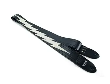 Couch Custom MEGA BOLT Guitar Strap - Lightning Bolt