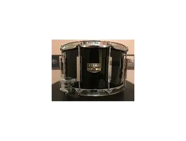 1980's Tama 8×14” Artwood Birch Snare Piano Black