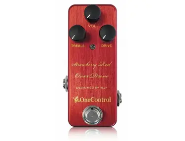 One Control Strawberry Red overdrive