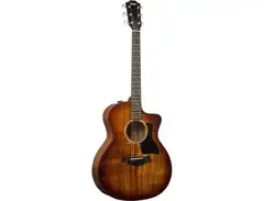 Taylor 224ce-K DLX Shaded Edgeburst Layered Koa (Back and Sides)