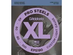 D'Addario EPS190 Pro Steels Long Scale 40/100 main image