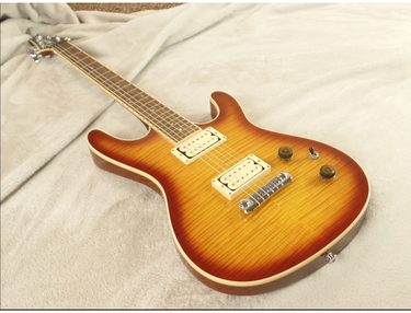 Ibanez LA custom shop CZ flame top