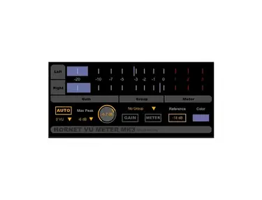 Hornet VU Meter MK3 w/ Auto Gain Staging!