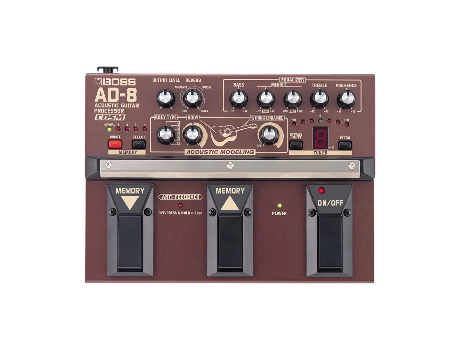 Boss AD-8 Acoustic Guitar Processor - What To Know & Where To Buy
