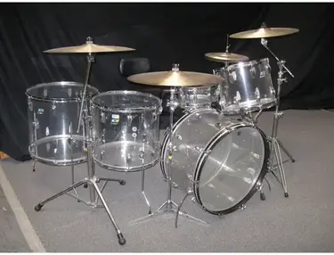Ludwig Custom Vistalite Acryllic Drum Kit