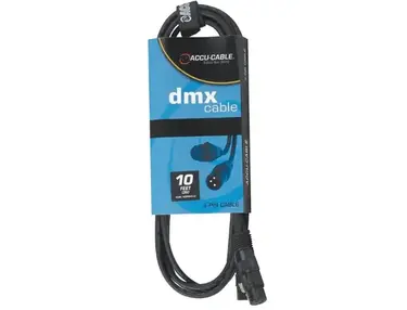 American DJ 3-Pin DMX Cable - 10 Ft.