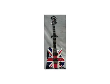 Washburn Lyon Def Leppard Union Jack Limited Edition
