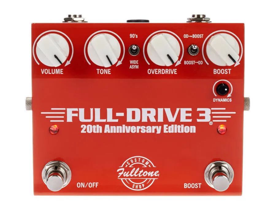 Fulltone Fulldrive 3 20th Anniversary - What To Know & Where To Fulltone Fulldrive 3 20th Anniversary - What To Know & Where To