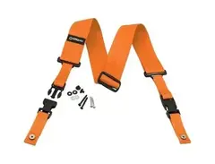 DiMarzio Nylon ClipLock Neon Guitar Strap (Orange) main image