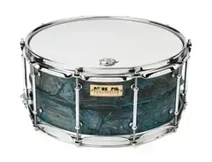 Pork Pie Brass Patina Snare Drum 6.5x14