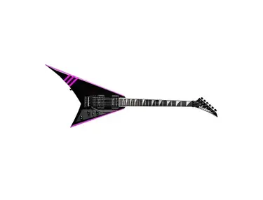 Jackson USA RR1 BK with pink stripes