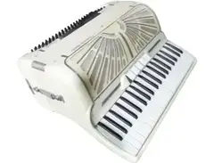 Soprani Di Silvio Recanati 1940's Accordion 5+2 Register 120 Bass