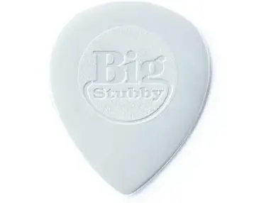 Dunlop Nylon Big Stubby 1.0mm Light Grey Guitar Picks