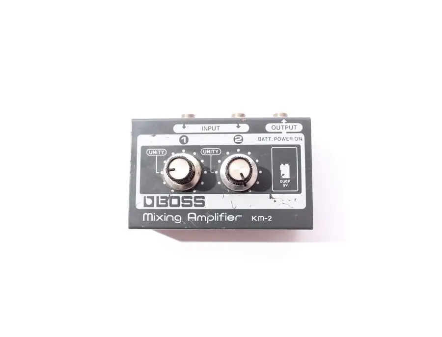 Boss KM-2 Mixing Amplifier - What To Know & Where To Buy | Equipboard Boss KM-2 Mixing Amplifier - What To Know & Where To Buy | Equipboard