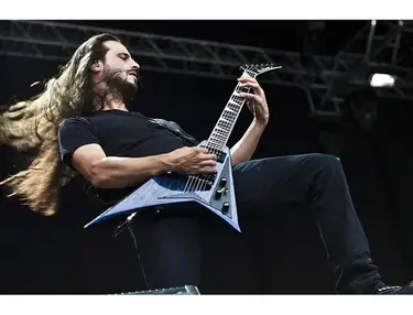 Jackson RRXT Custom blue flames