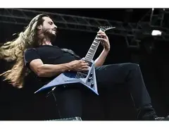 Jackson RRXT Custom blue flames