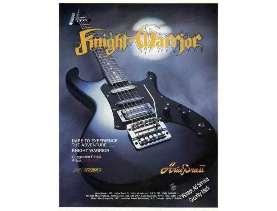 ARIA PRO II RS KNIGHT WARRIOR - What To Know & Where To Buy ARIA PRO II RS KNIGHT WARRIOR - What To Know & Where To Buy