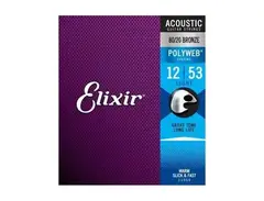 Elixir Acoustic 80/20 Bronze - POLYWEB Coating