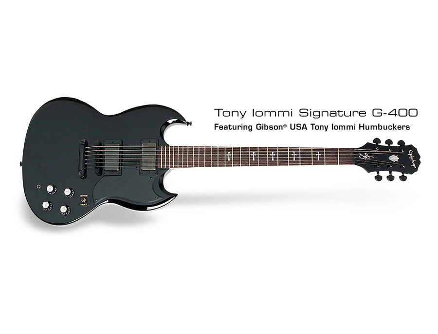 最終 Epiphone SG '61 G-400 エボニーブラック エピフォン 最終