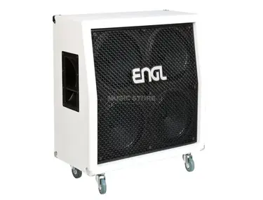 Engl PRO Slanted E412VS 4x12 Guitar Speaker Cabinet (White)