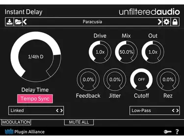 Unfiltered Audio (Plugin Alliance) Instant Delay