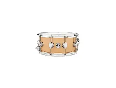 6.5x14 Collectors metal series Knurled Bronze snare