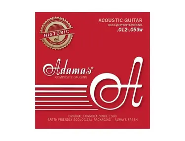 Adamas 1818 Historic Reissue .012 Western Guitar Strings