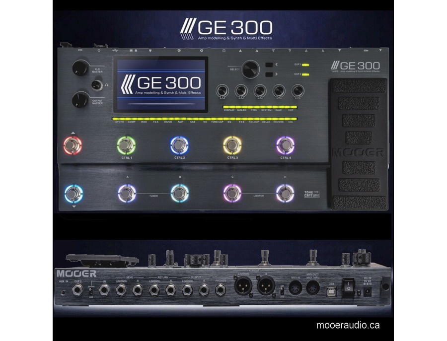 Multi　Mooer　in　#115　ranked　GE300　Equipboard　Effects　Pedals