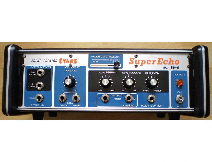 Evans Super Echo EE-6 - What To Know & Where To Buy | Equipboard Evans Super Echo EE-6 - What To Know & Where To Buy | Equipboard