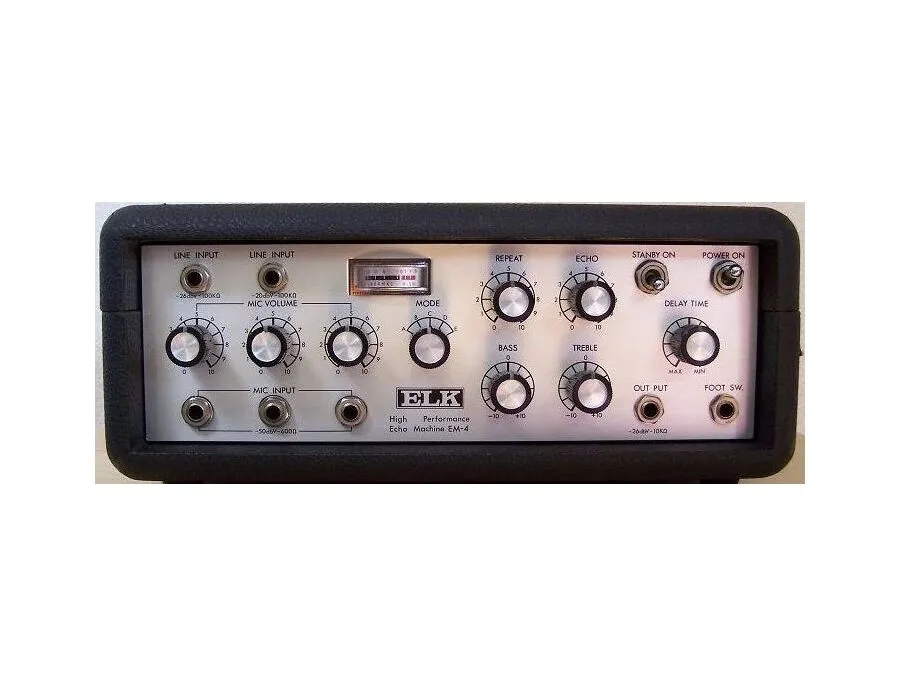 Elk EM-4 Echo Machine — Reverbs / Effect | Equipboard Elk EM-4 Echo Machine — Reverbs / Effect | Equipboard