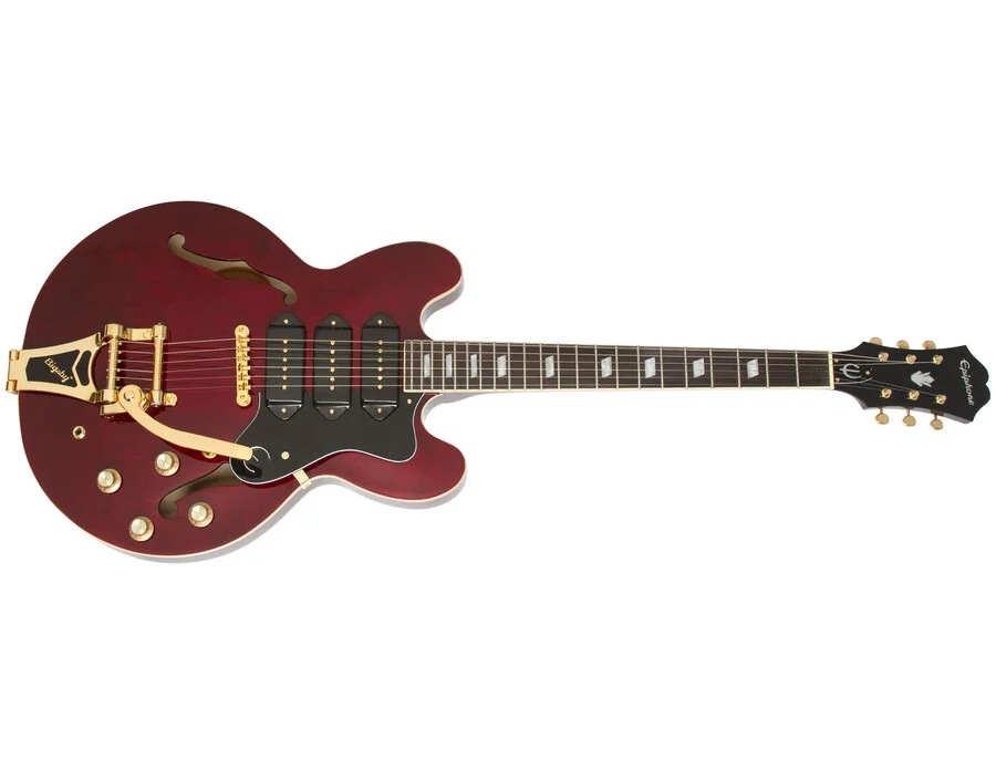 Epiphone Riviera Custom P-93 Archtop Electric Guitar - Best Deals, Reviews,  & Pro Users | Equipboard