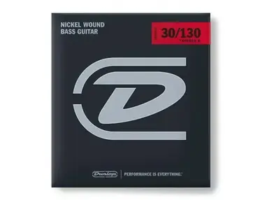 Dunlop Nickel Wound 6-String Bass Set (30-130)