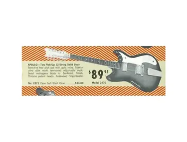 Apollo 2270 12-String Solid Body Electric Guitar