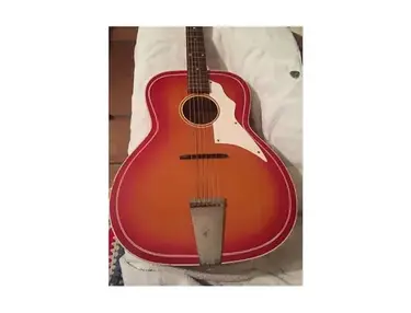Penncrest Acoustic Guitar - Orange Sunburt
