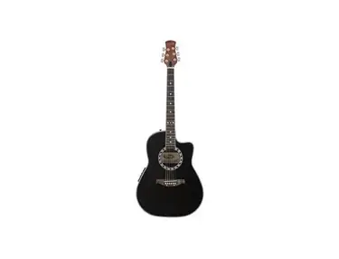 Stagg A4006-BK Shallow Bowl Electro-Acoustic Guitar