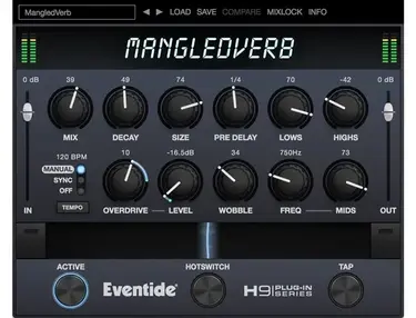 Eventide MangledVerb Reverb + Distortion Plugin