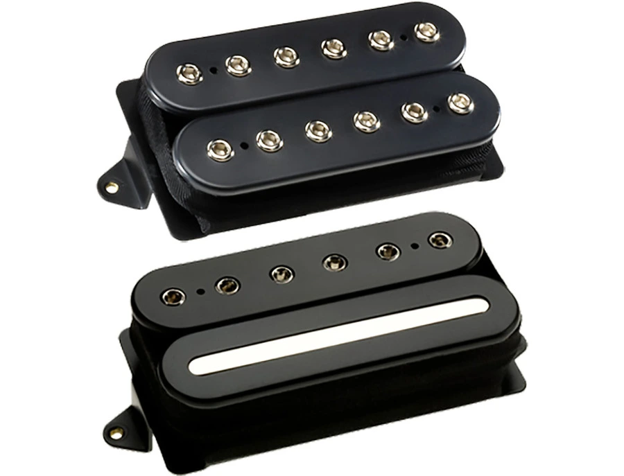 DiMarzio DP 228FBC Crunch Lab Humbucker E-Gitarren Tonabnehmer, Schwarz/Crème DiMarzio DP 228FBC Crunch Lab Humbucker E-Gitarren Tonabnehmer, Schwarz/Crème