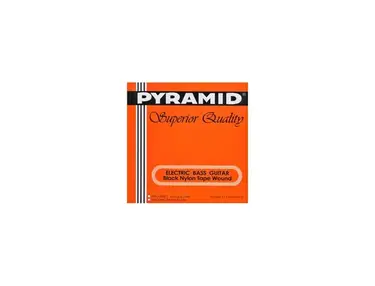 Pyramid Black Nylon Tape Wound Strings