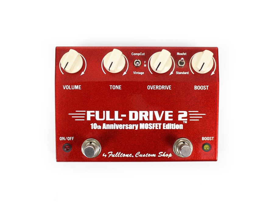 Fulltone Full Drive 2 10th Anniversary Mosfet Edition - ranked