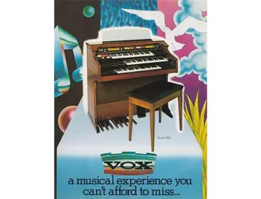 Vox 8480 Home Organ