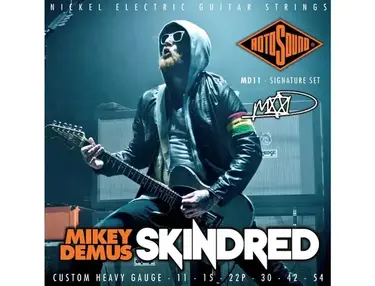 Rotosound MD11 Mikey Demus Signature Nickel-Steel Guitar Strings (11-54)