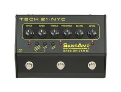 Tech 21 SansAmp 3-Channel Programmable Bass Driver DI - ranked #38