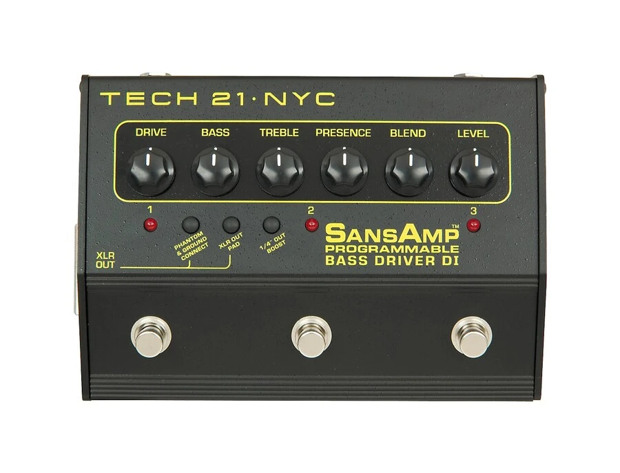 Tech 21 SansAmp Programmable Bass Driver Direct Input - What Tech 21 SansAmp Programmable Bass Driver Direct Input - What