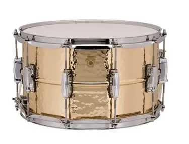 Hammered Ludwig Bronze Phonic Snare Drum 14" x 6.5"