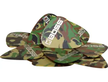 Boss Celluloid Camo Picks