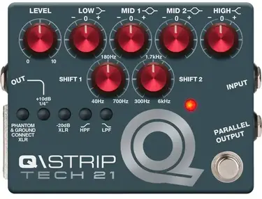 Tech 21 Q-Strip EQ and Preamp Pedal