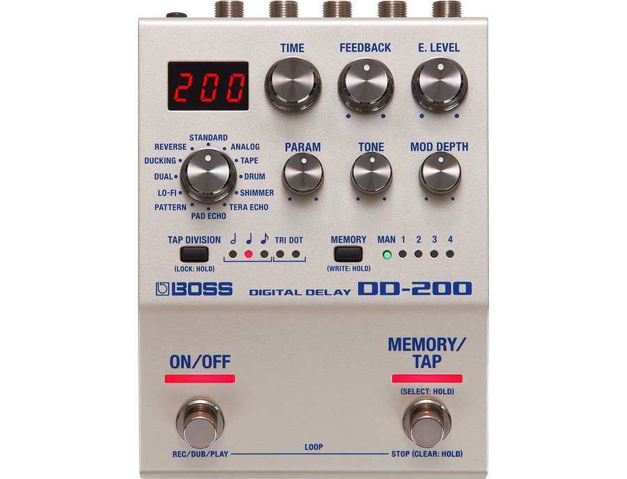 Boss DD-200 Digital Delay Pedal - ranked #76 in Delay Pedals | Equipboard